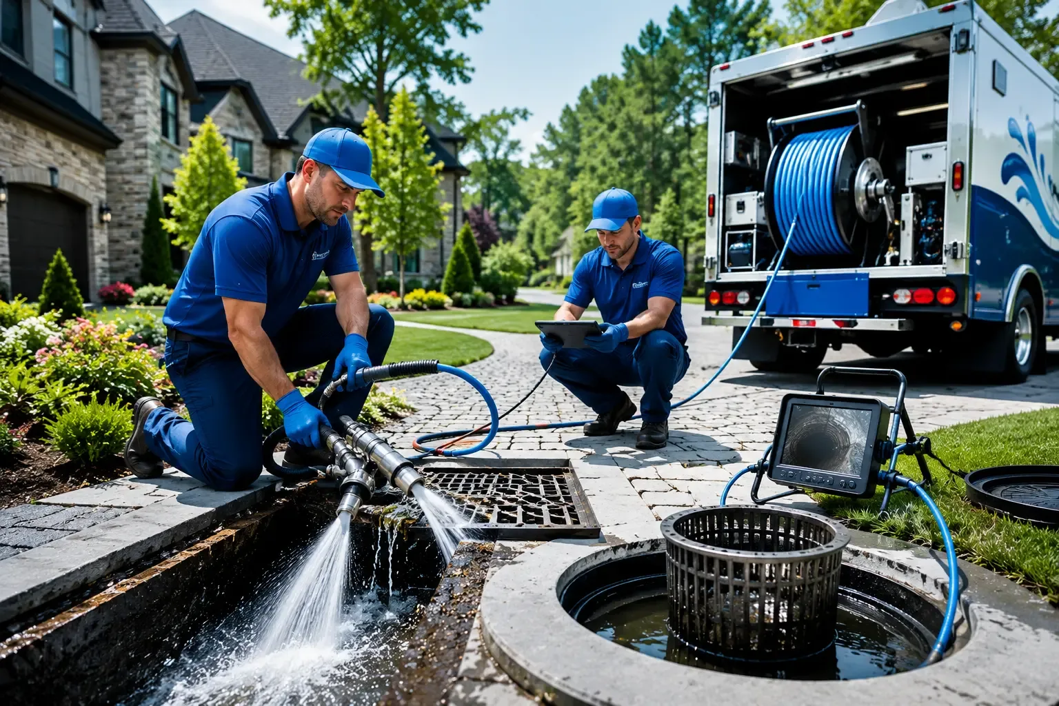 Local outdoor drain cleaning professionals in Mccutchenville, OH
